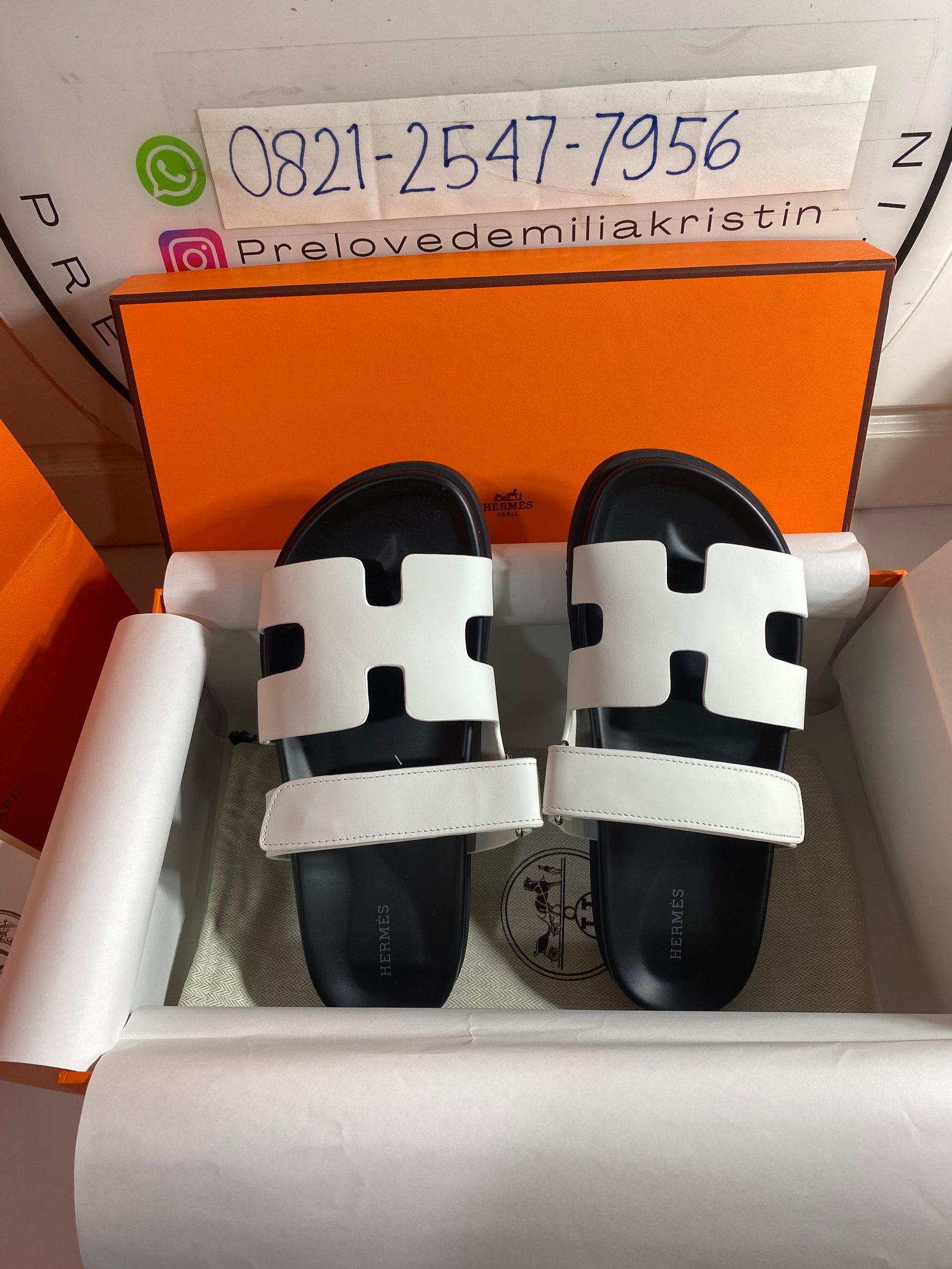 Chypre Sandals White Palladium Hardware - foto 2