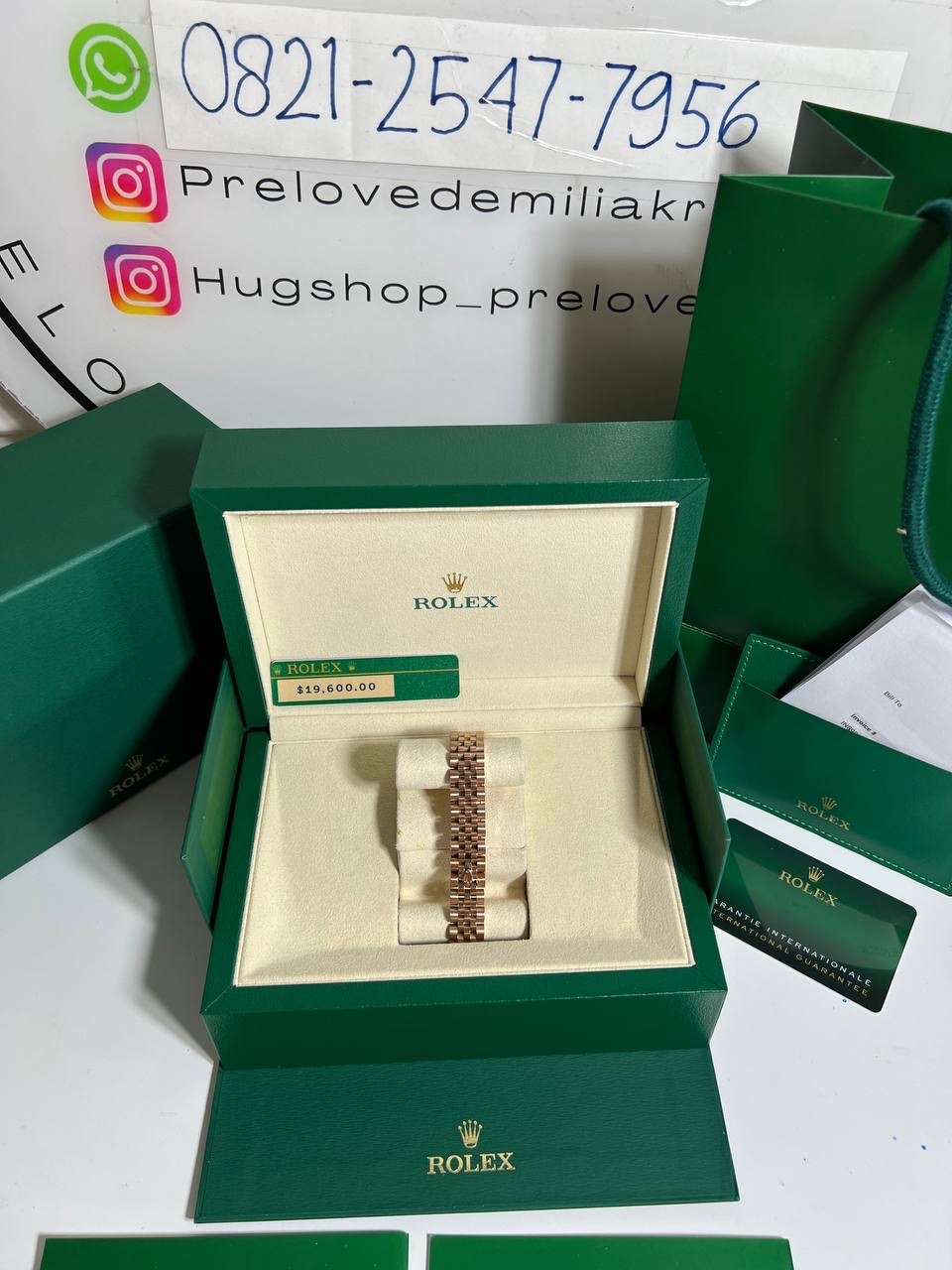  Datejust President Green Steel Jubilee RG Watch - foto 4