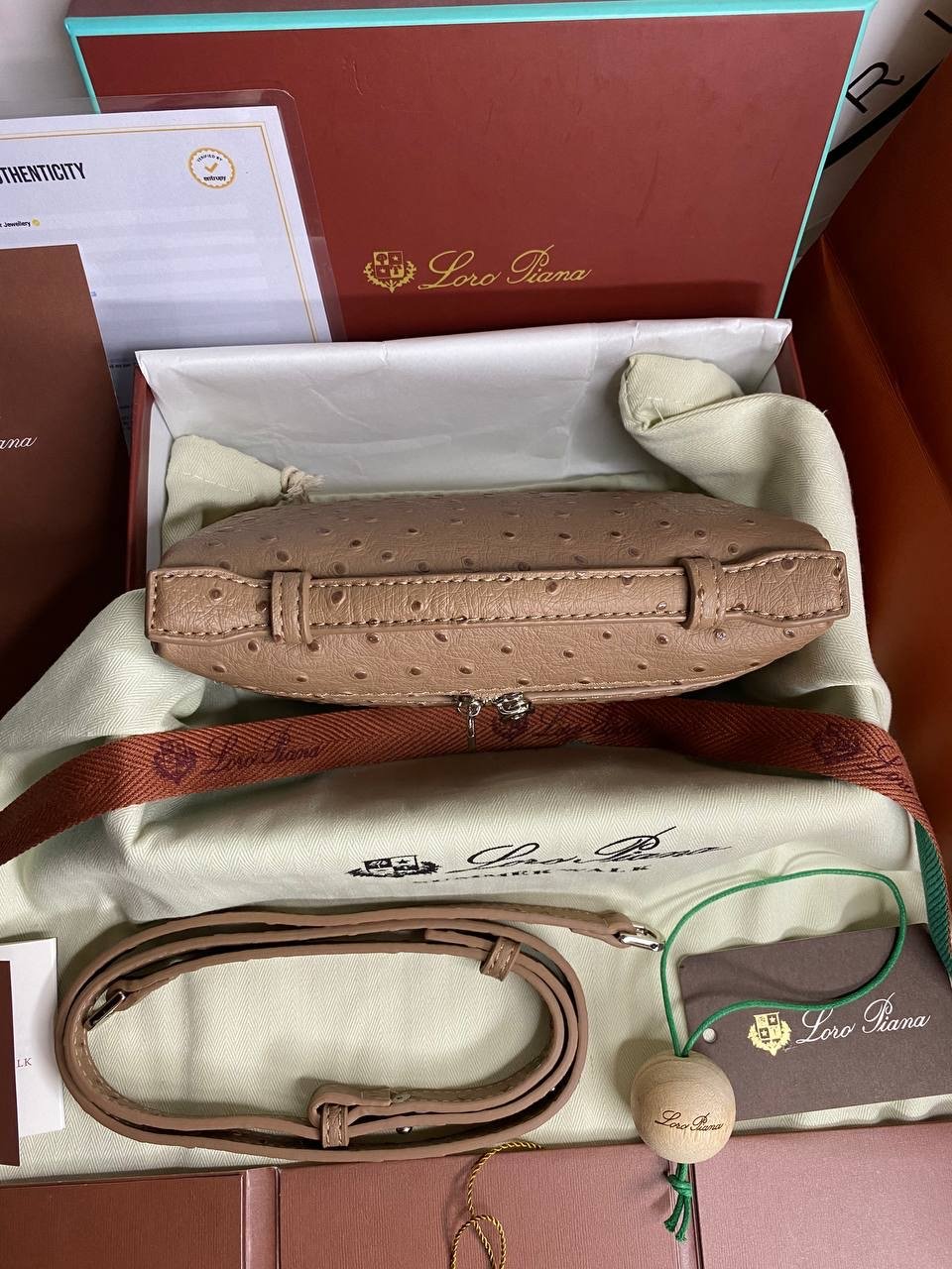 Extra Pocket L19 Ostrich Leather - foto 6