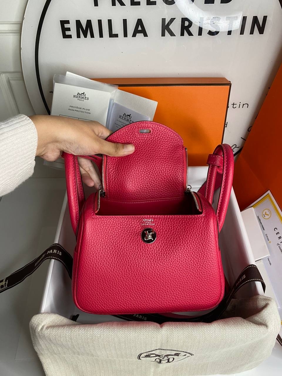 Mini Lindy Rose Shocking Clemence Phw U - foto 7
