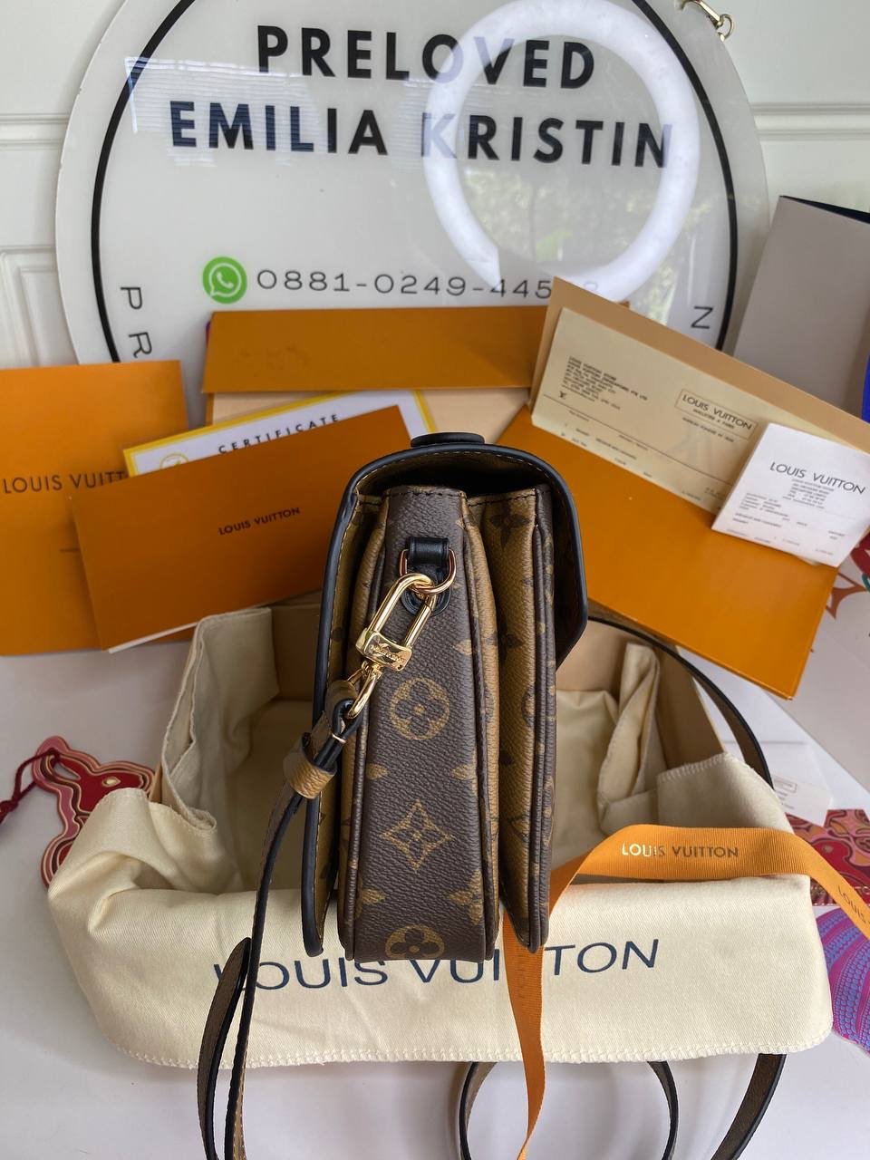 Pochette Metis Reverse Monogram Canvas Crossbody Bag - foto 3