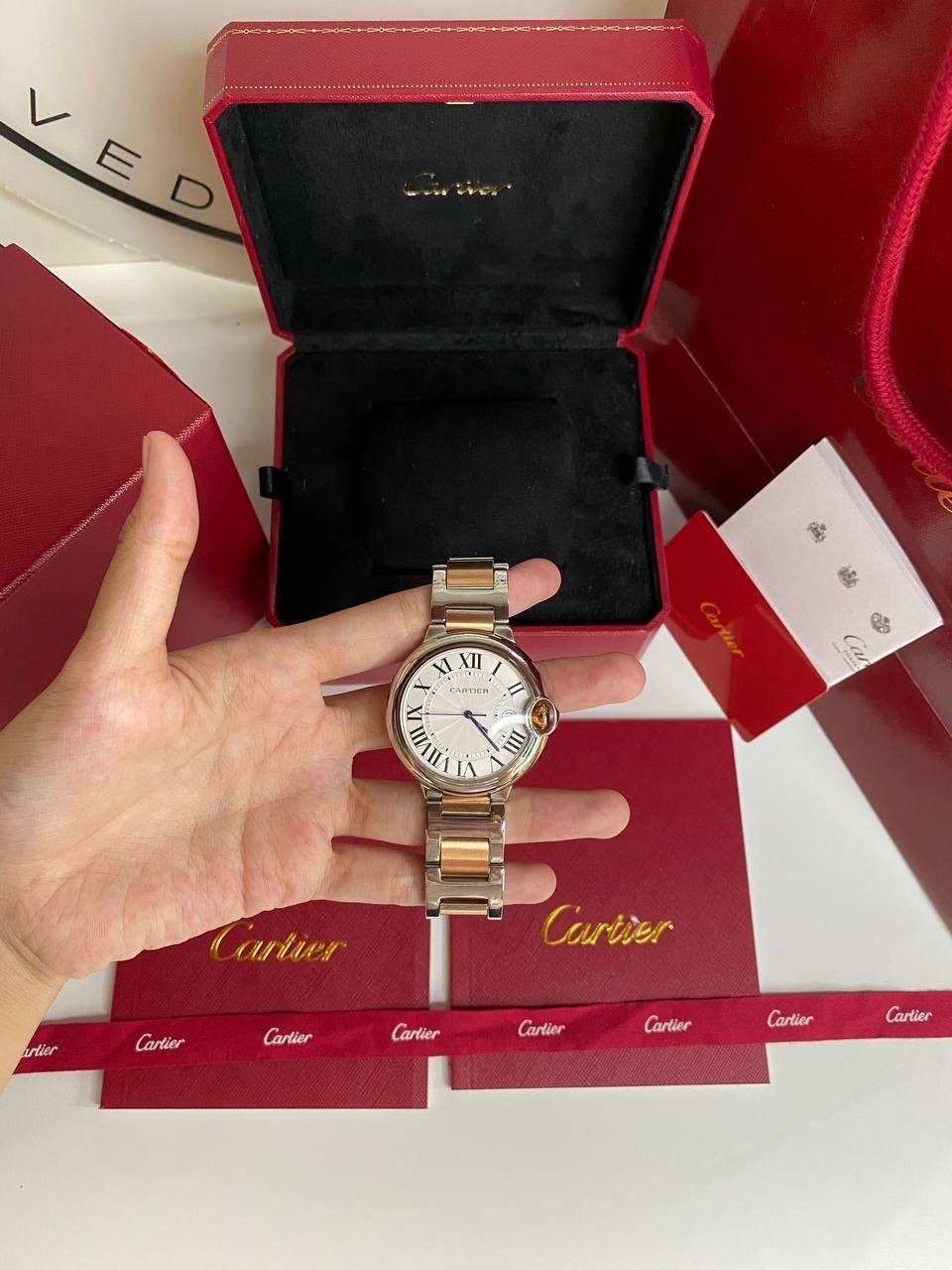 Ballon Bleu Automatic Steel 33 mm Watch  - foto 4