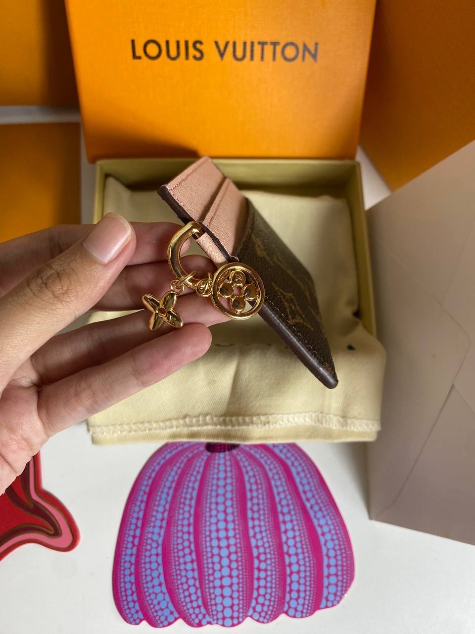 Charms Card Holder Rose Ballerine Pink - foto 5